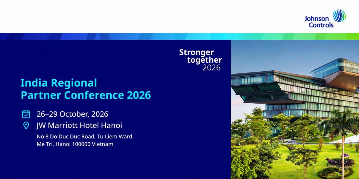 India Regional Partner Conference 2026 banner, 26–29 October 2026 at JW Marriott Hotel Hanoi